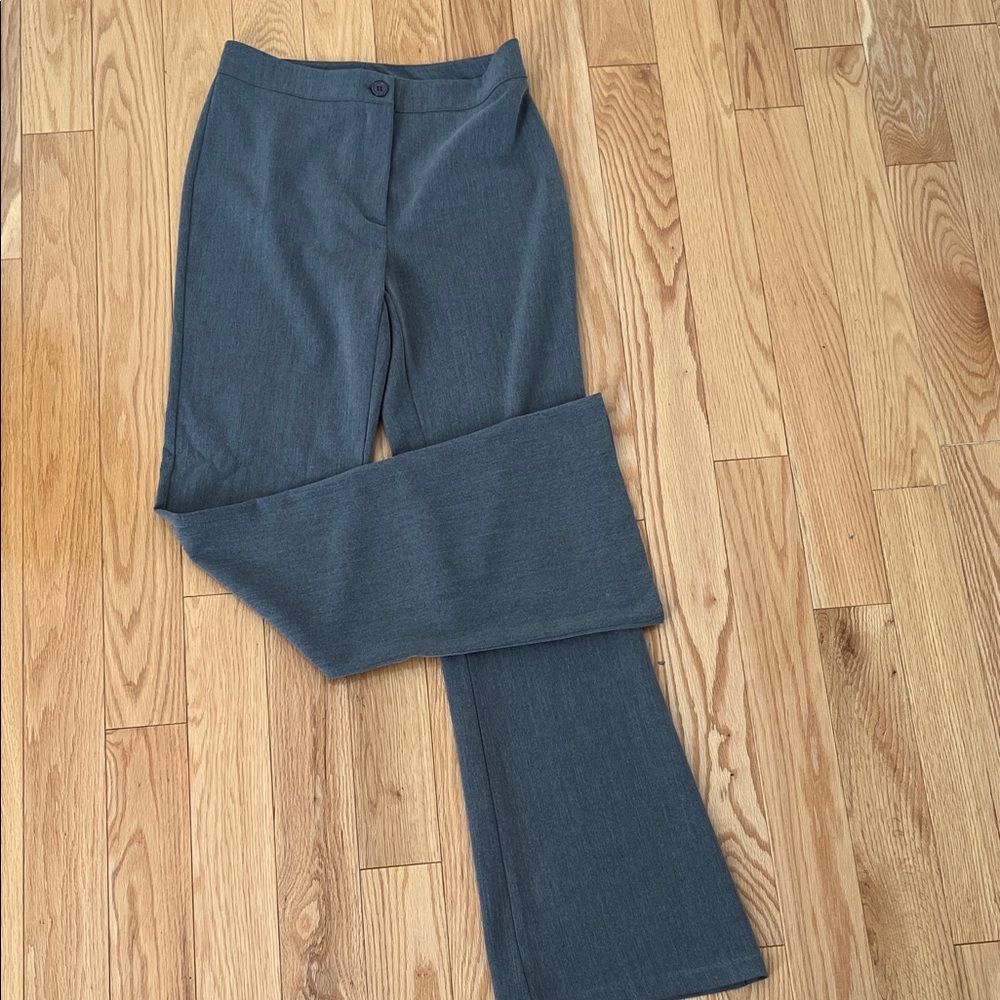 Elegant Charcoal Women's Trousers flare Simon’s